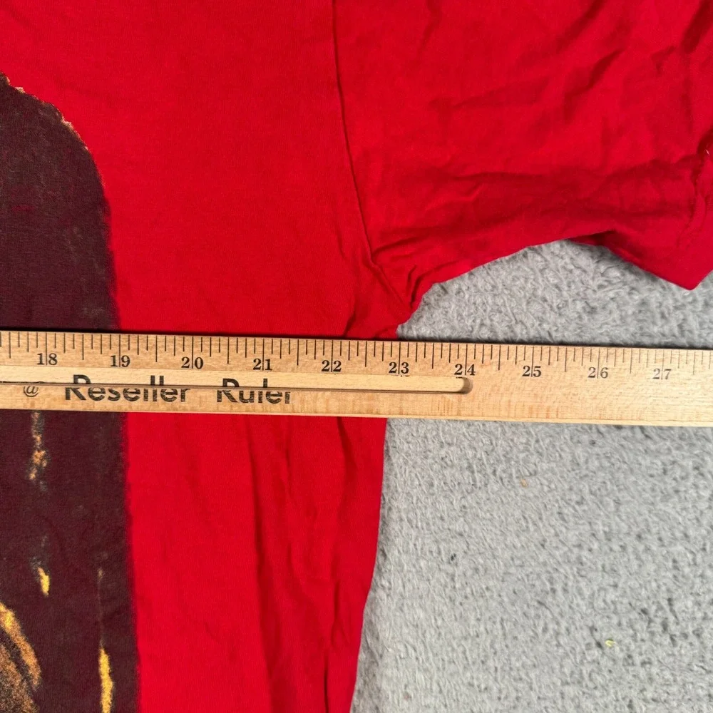 Vintage Phat Doc Shirt‎ Mens XL Red Bob Marley Uprising World Tour Pullover Tee